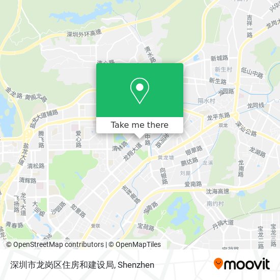 深圳市龙岗区住房和建设局 map