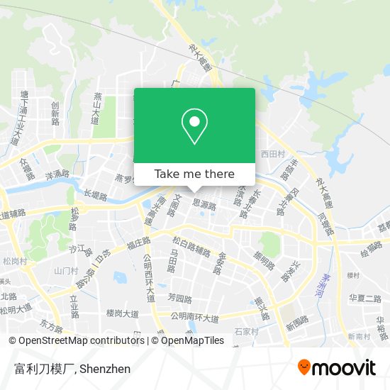 富利刀模厂 map