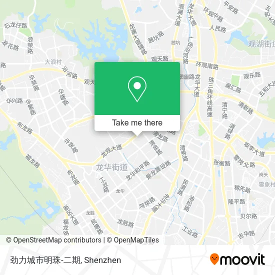 劲力城市明珠-二期 map