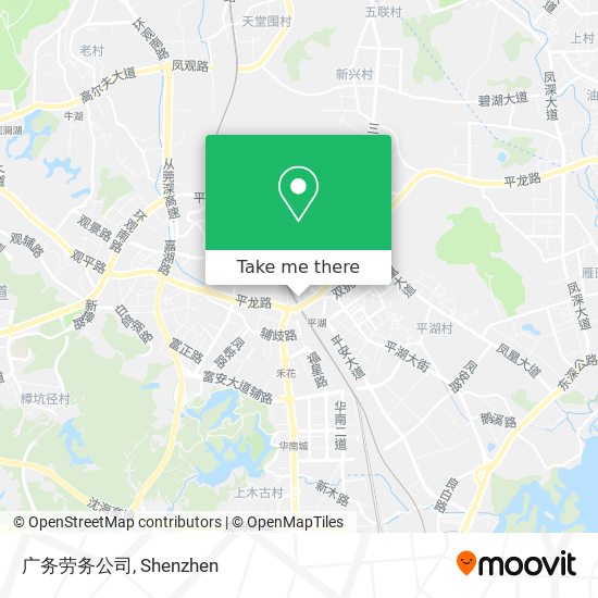 广务劳务公司 map