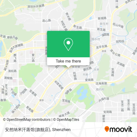 安然纳米汗蒸馆(旗舰店) map