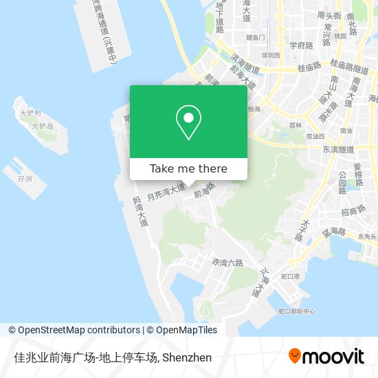 佳兆业前海广场-地上停车场 map