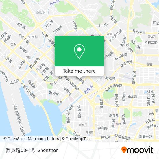 翻身路63-1号 map