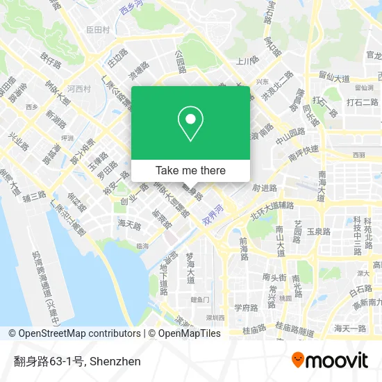 翻身路63-1号 map