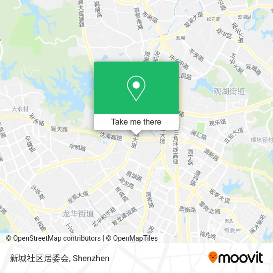 新城社区居委会 map