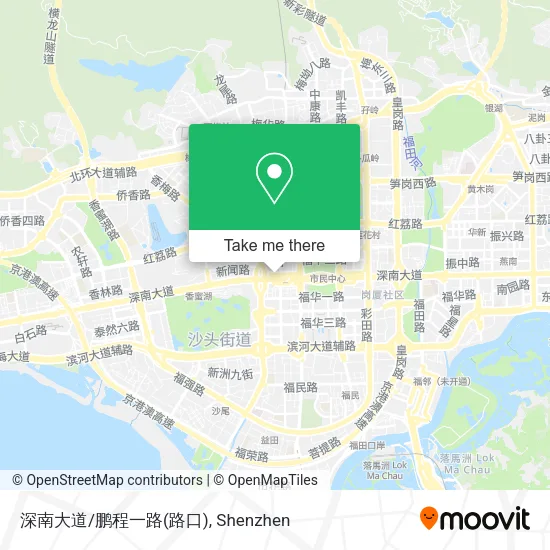 深南大道/鹏程一路(路口) map