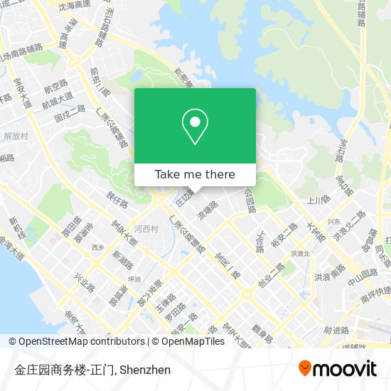金庄园商务楼-正门 map