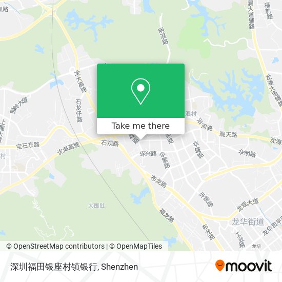 深圳福田银座村镇银行 map