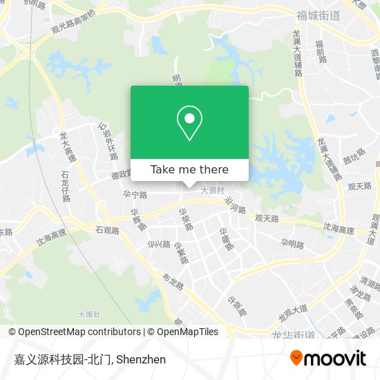嘉义源科技园-北门 map
