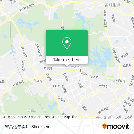 睿高达专卖店 map