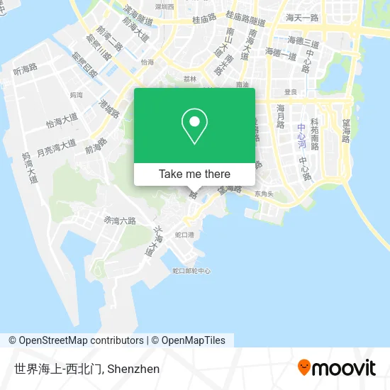 世界海上-西北门 map