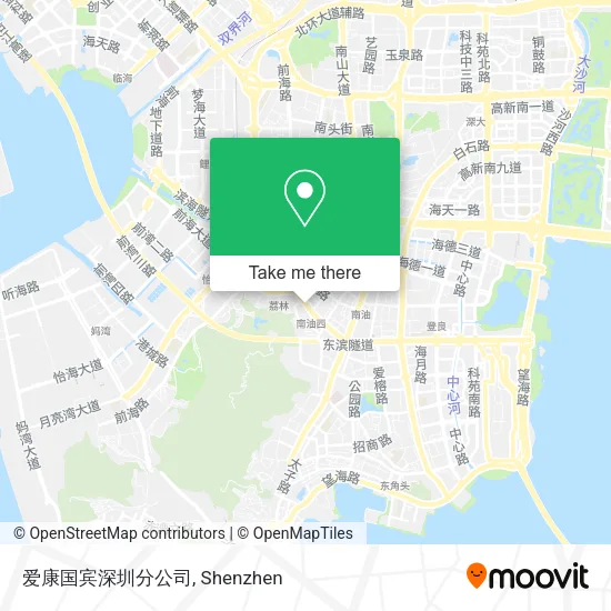 爱康国宾深圳分公司 map