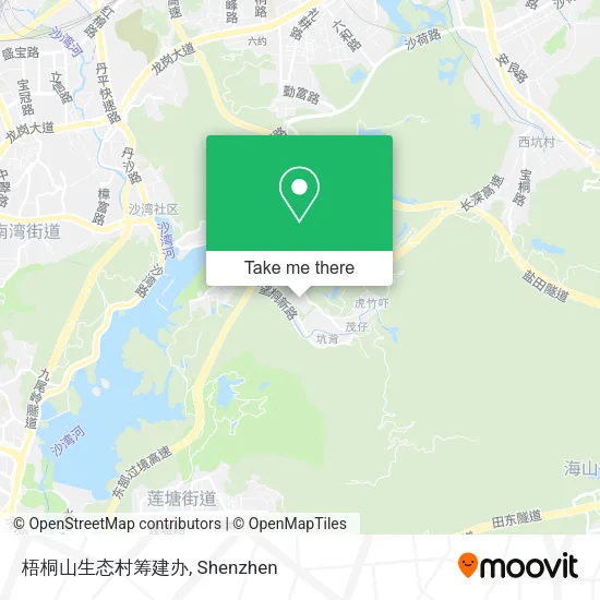 梧桐山生态村筹建办 map