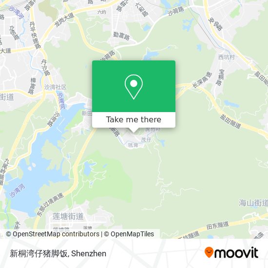 新桐湾仔猪脚饭 map