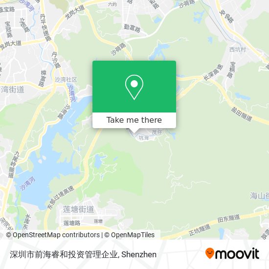 深圳市前海睿和投资管理企业 map
