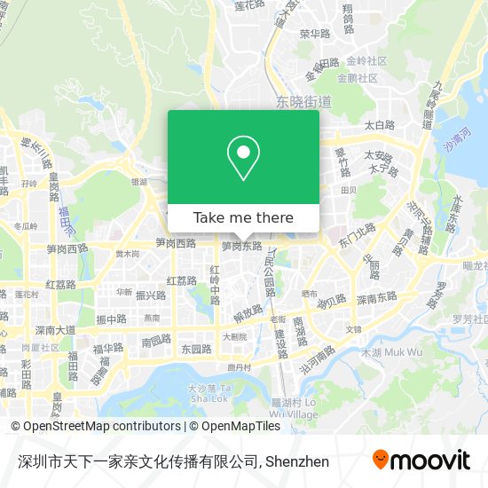 深圳市天下一家亲文化传播有限公司 map