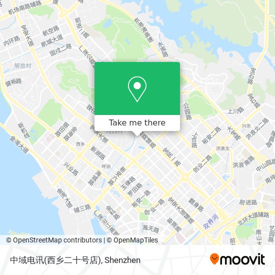 中域电讯(西乡二十号店) map