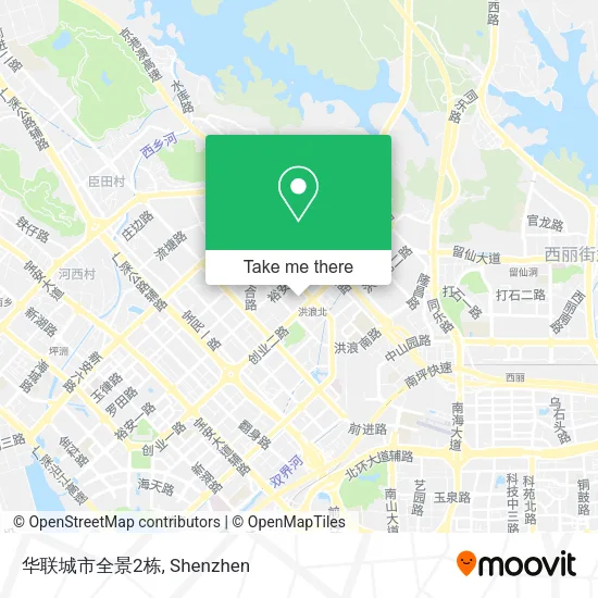 华联城市全景2栋 map