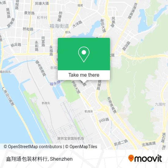 鑫翔通包装材料行 map