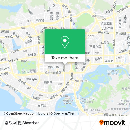 常乐网吧 map