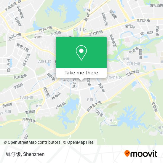 钵仔饭 map