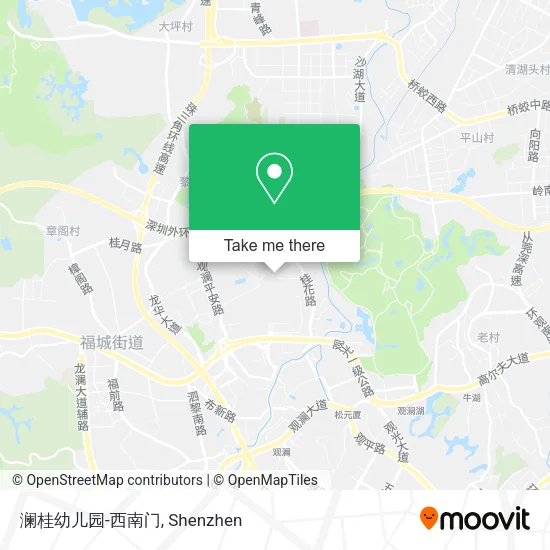 澜桂幼儿园-西南门 map