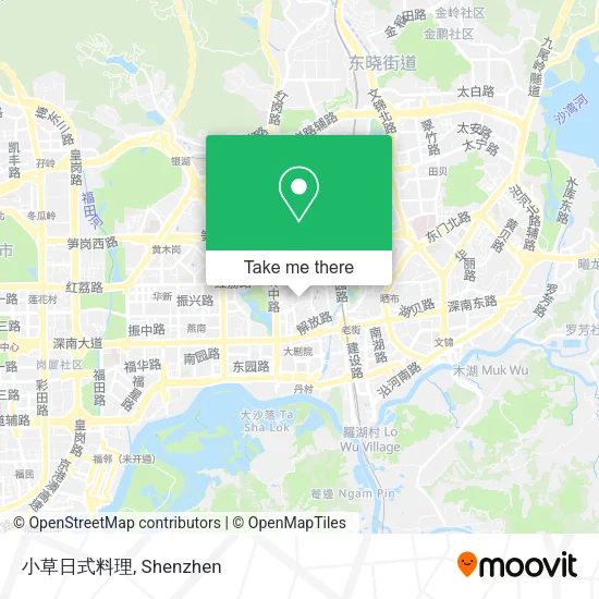 小草日式料理 map