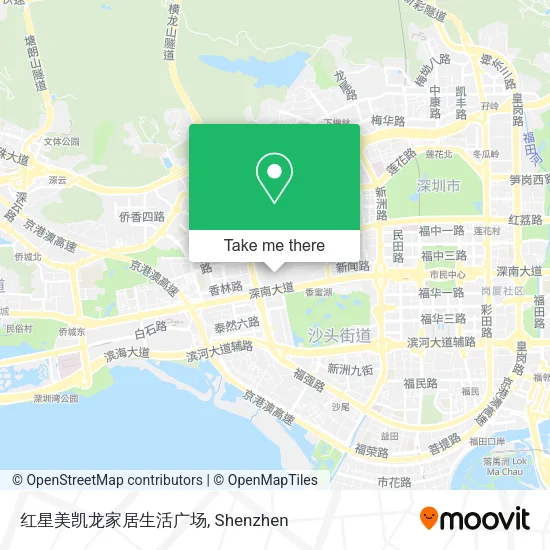 红星美凯龙家居生活广场 map