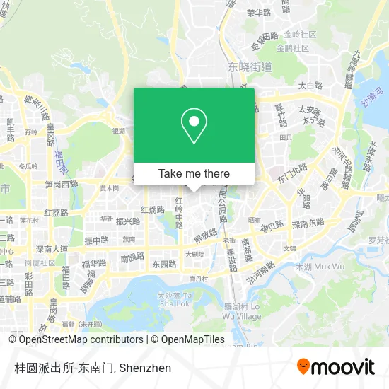 桂圆派出所-东南门 map