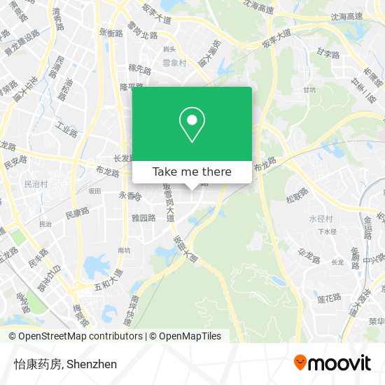 怡康药房 map