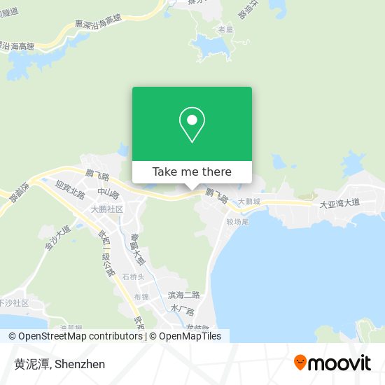 黄泥潭 map