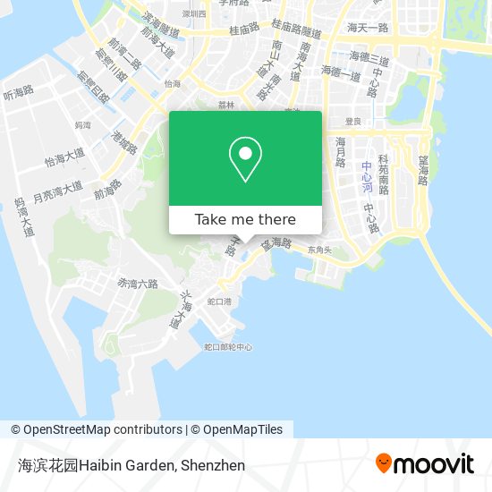 海滨花园Haibin Garden map