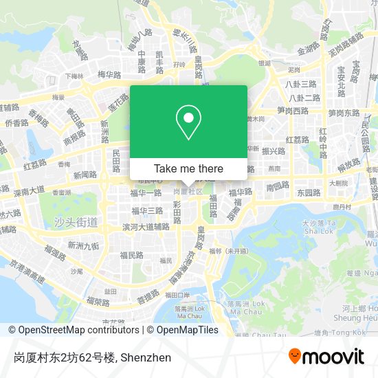 岗厦村东2坊62号楼 map