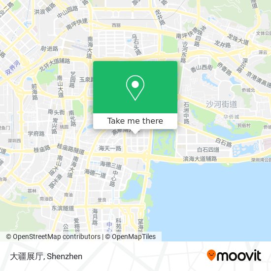 大疆展厅 map
