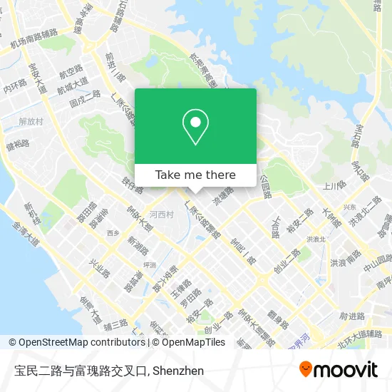 宝民二路与富瑰路交叉口 map