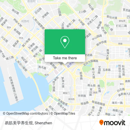 易筋美学养生馆 map