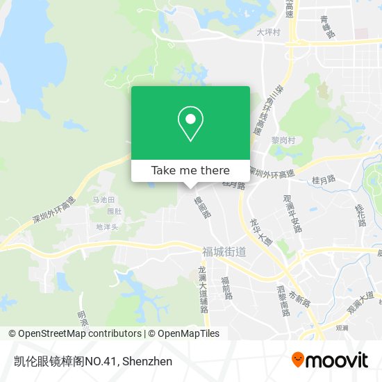凯伦眼镜樟阁NO.41 map