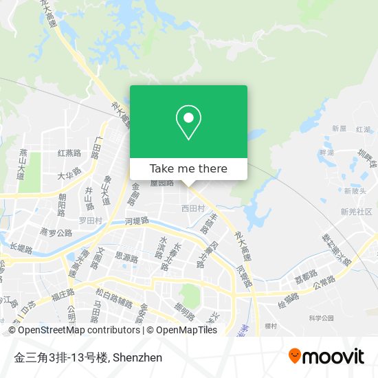 金三角3排-13号楼 map