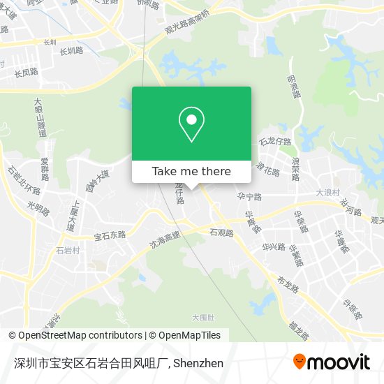 深圳市宝安区石岩合田风咀厂 map