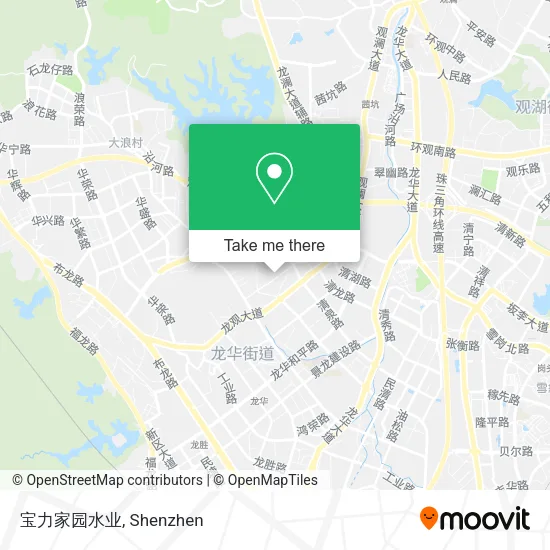 宝力家园水业 map