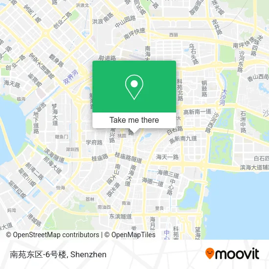 南苑东区-6号楼 map