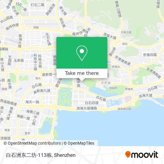 白石洲东二坊-113栋 map