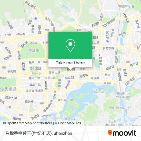 马榴香榴莲王(世纪汇店) map