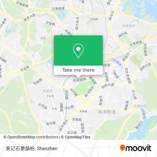 黄记石磨肠粉 map