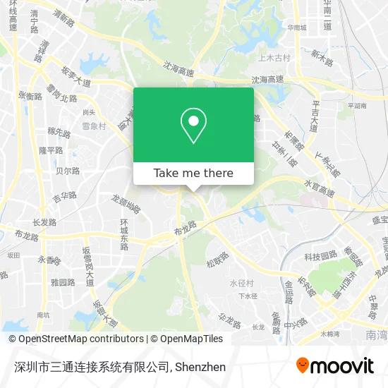深圳市三通连接系统有限公司 map