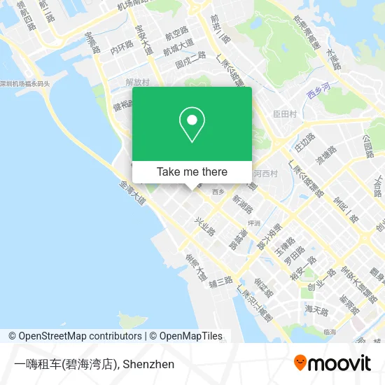 一嗨租车(碧海湾店) map