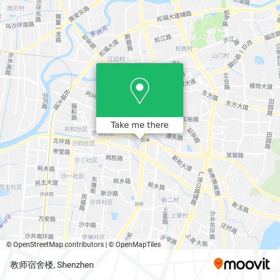 教师宿舍楼 map
