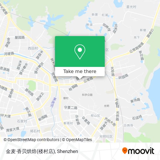 金麦·香贝烘焙(楼村店) map