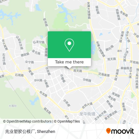 兆业塑胶公模厂 map
