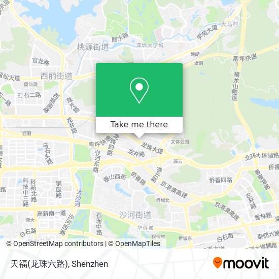 天福(龙珠六路) map